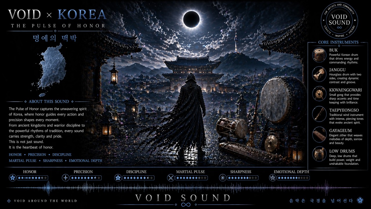 VOID × Korea – The Pulse of Honor | Cinematic Hybrid Soundtrack | VOID Around the World