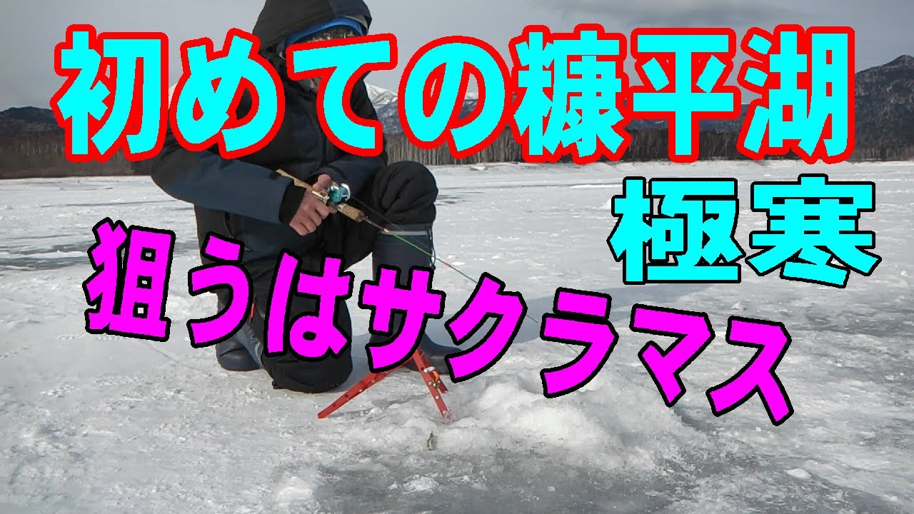 2026.1.19　糠平湖の氷上釣り　ゲストをお招きしての氷上サクラマス釣り　北海道の氷上釣り　（氷上ワカサギ釣り場：#糠平湖・#阿寒湖・#網走湖・#置戸湖・#チミケップ湖・#金山湖・＃サホロ湖）