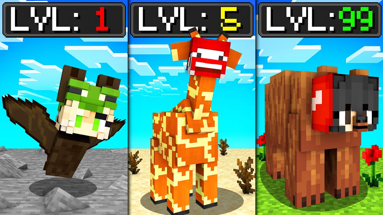 MINECRAFT, aber mit TIER KRÄFTEN!