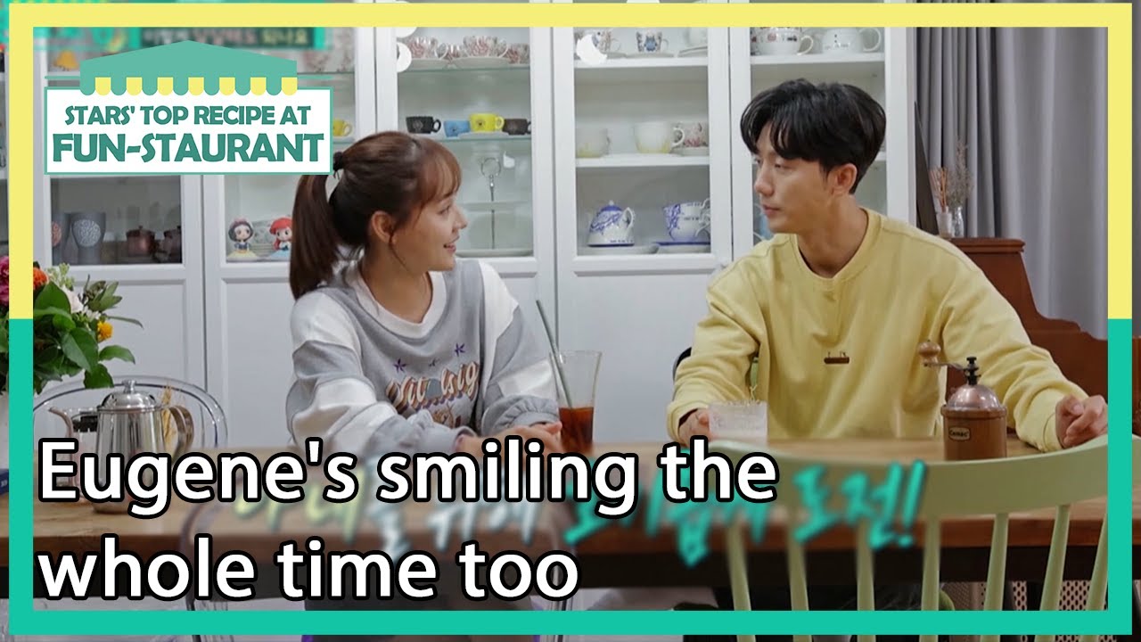 Eugene's smiling the whole time too (Stars' Top Recipe at Fun-Staurant EP.102-4)|KBS WORLD TV 211116