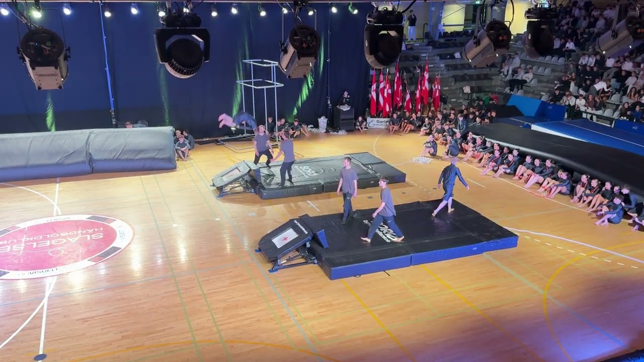 Opvisning Slagelse Sjællandske Efterskolers GymDag 2024 // Sorø Gymnastikefterskole