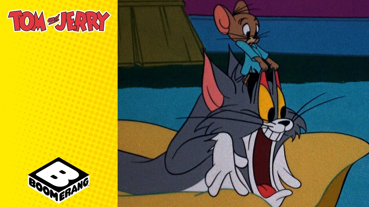 Jerry Can't Stop Sleep Walking  | Tom and Jerry | @BoomerangUK