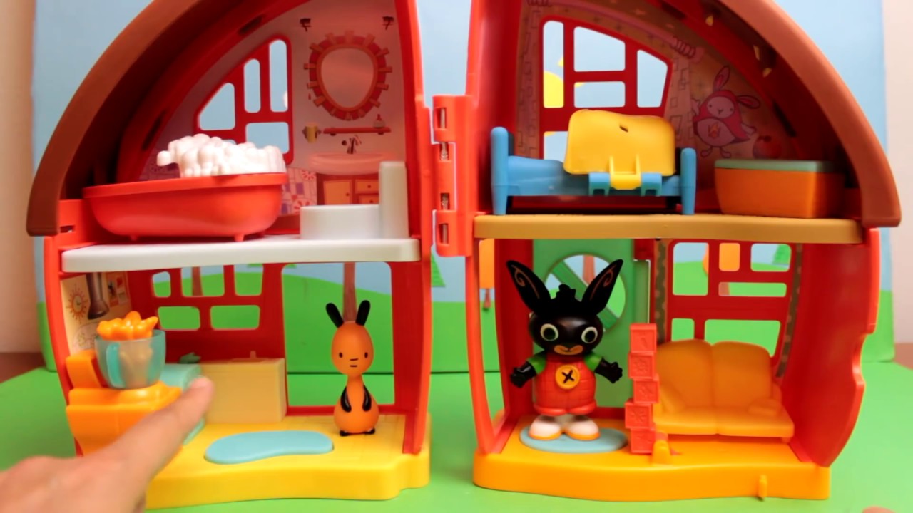 BING - Giochiamo con la Casa del coniglietto Bing insieme al suo amico Flop