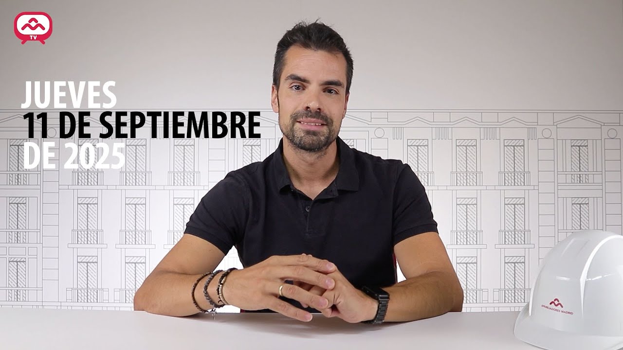 Informativo Semanal de Aparejadores Madrid - 11 de septiembre de 2025