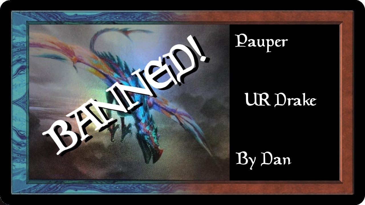 Peregrine Drake is banned in Pauper