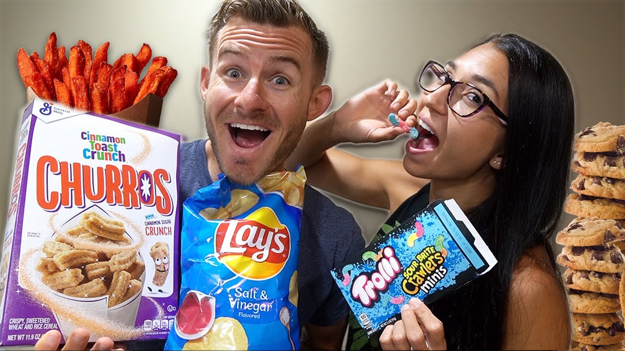 We Had ONE HOUR to Eat Our FAVORITE CARBS!
