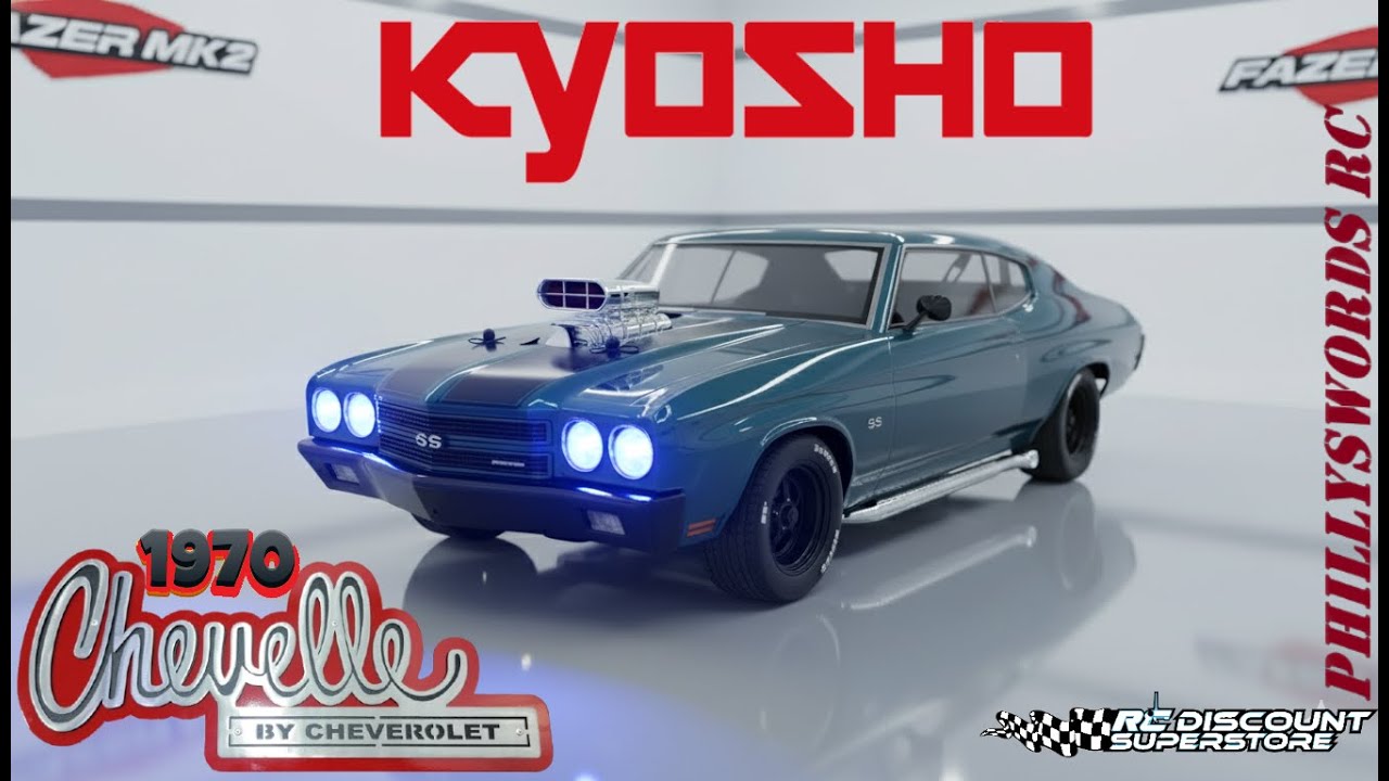 Kyosho 1970 Chevy Chevelle SS Лучший на дороге RC 2025