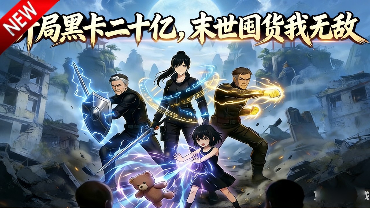 💥【新番上线】重生末世，手握黑卡开启神话空间，以科技融合仙能，携人类逆天伐仙，携手闯末世！《开局黑卡二十亿，末世囤货我无敌》全集 Multi SUB #热血 #漫剧 #动漫魔女