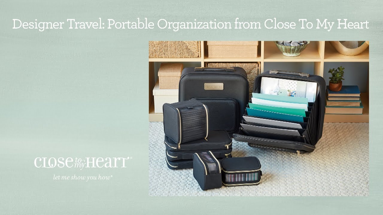 Designer Travel: Portable Organization from Close To My Heart