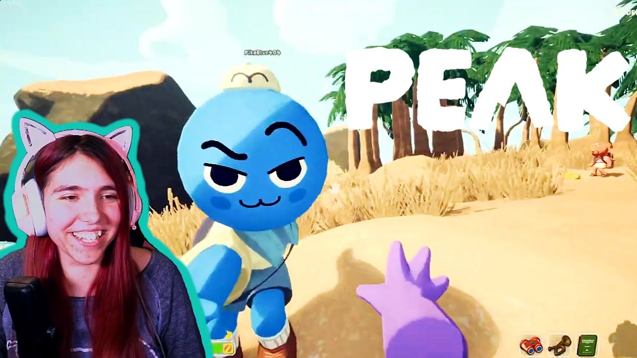 Climb A Mountain They Said, It Will Be Fun They Said | PEAK | With Red_Wild_Gaming, PikaBlue404