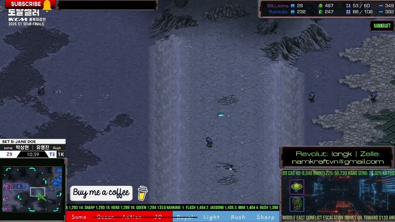 KCM 2026 S1 Playoff Set 5 ZvT @ Jane Doe | Starcraft Commentary
