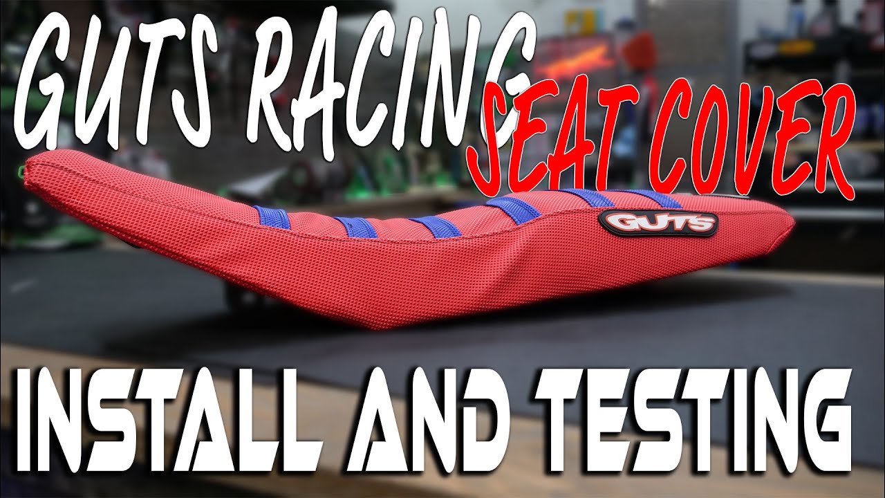 GUTS RACING SEAT COVER (Install and testing it out)