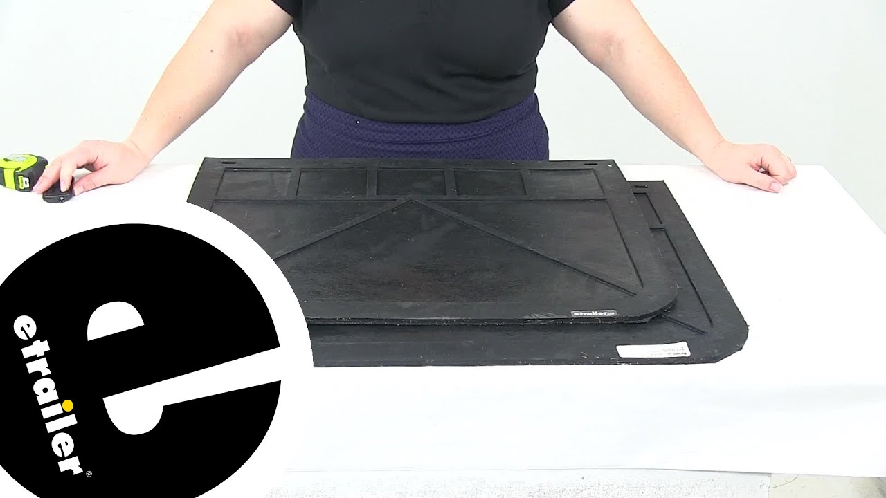 etrailer | A Closer Look at the Truck Mud Flaps