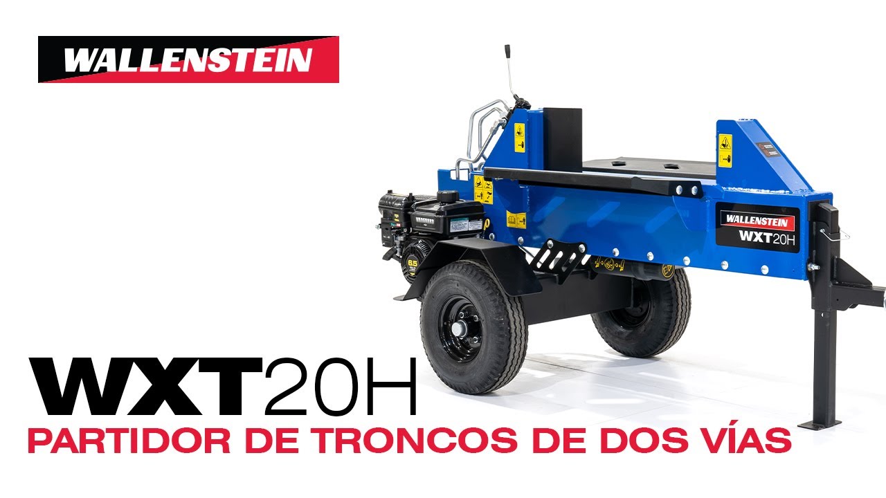 Wallenstein WXT20H partidor de troncos de dos vías