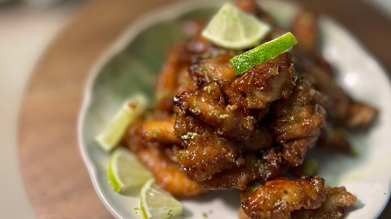 😋🍋‍🟩Lime Chicken Bites 青柠炸鸡柳😍~1 fried recipe created 3 different flavors of dishes 1个炸鸡食谱可以做出三种不同口味😉