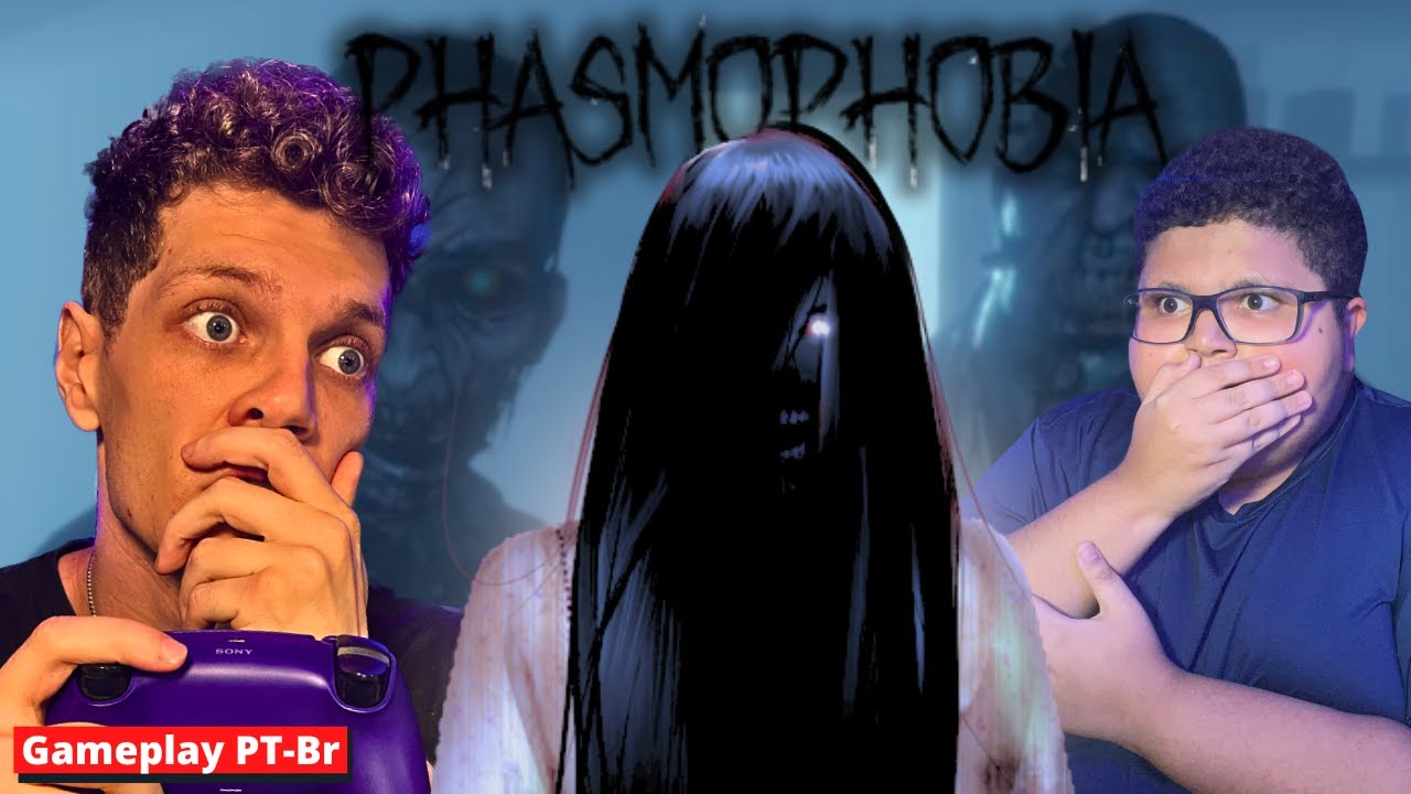 ENSINANDO PHASMOPHOBIA para o @ovirtuu  (Gameplay PT-BR) por Tham&aacute;s Morelli #live