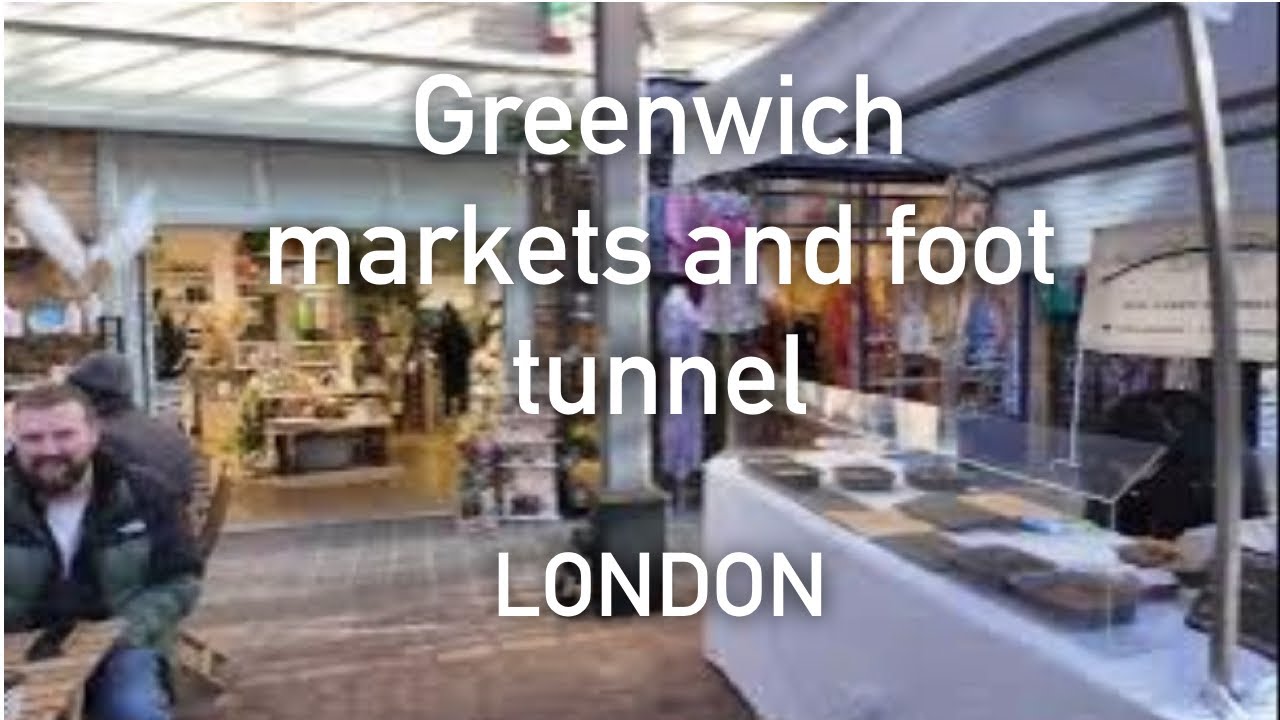 Greenwich Foot Tunnel, Market & Greenwich Vintage Market #dji #london #actioncamera #travel