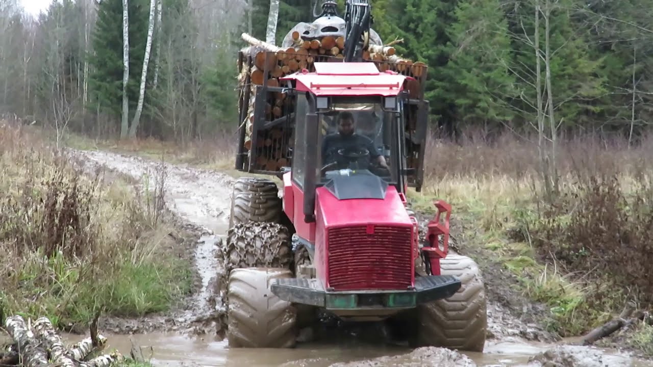 Форвардер, 8*8 Valmet 840.2  LV