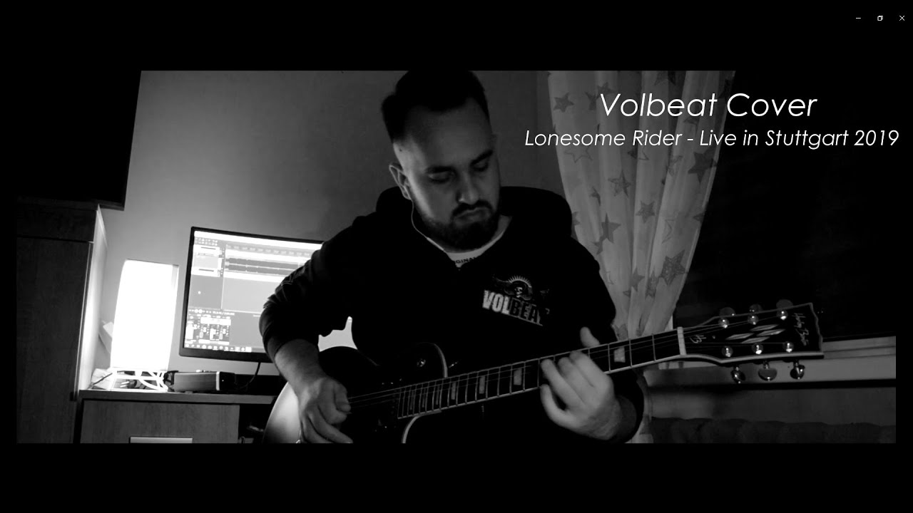 Volbeat - Lonesome Rider - Live in Stuttgart (Guitar Cover)