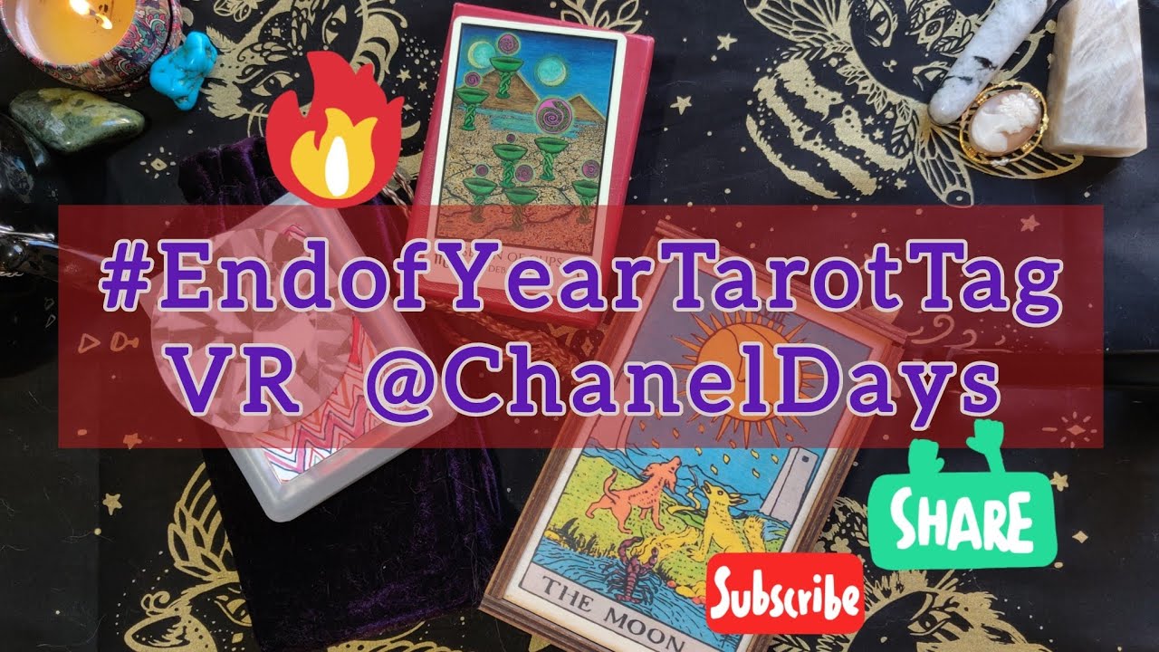 Lots of Decks, Lots of Talking |¦| #EndofYearTarotTag VR to @chaneldays