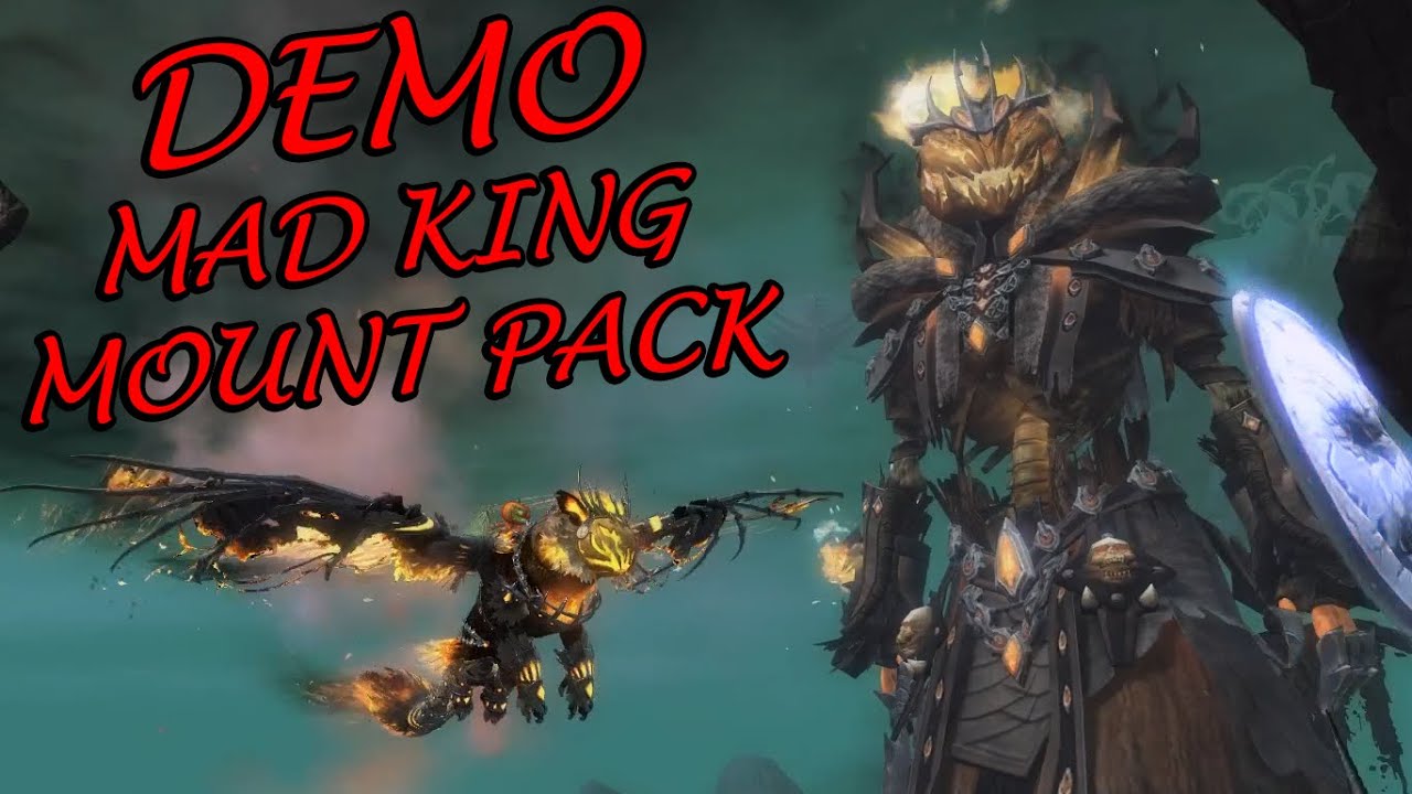 Guild Wars 2 - Mad King Mount Pack Demo