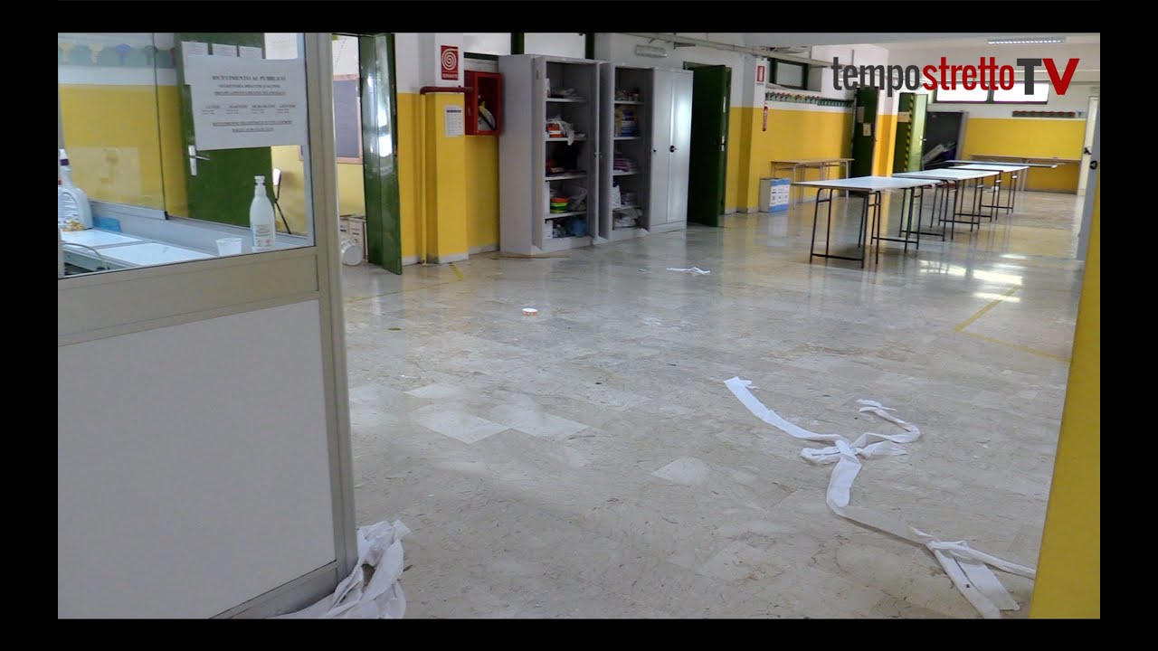 Scuola vandalizzata a Messina. Furti e danneggiamenti al comprensivo San Francesco di Paola VIDEO