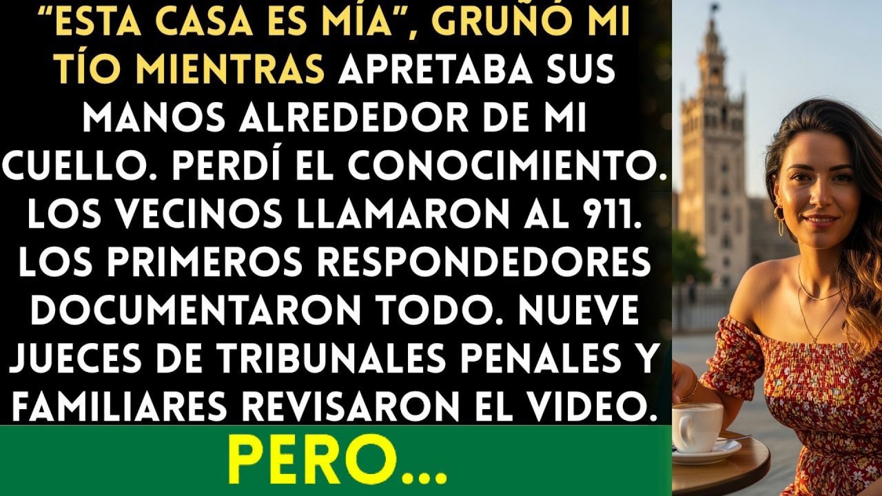 Mi tío me estranguló hasta dejarme inconsciente por la escritura de una casa… el video de la