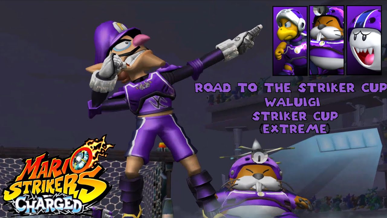 Mario Striker Charged - Waluigi - Striker Cup (Extreme)
