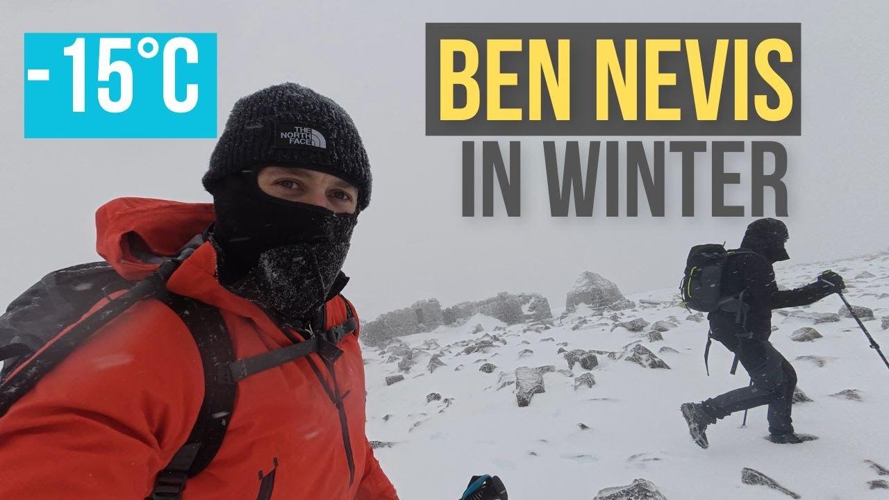 Climbing Ben Nevis in WINTER! -15c