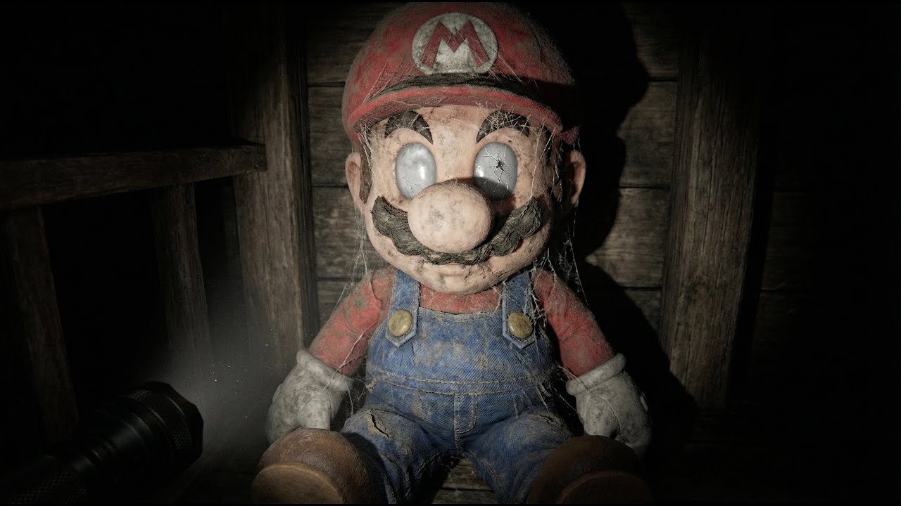Abandoned Mario World: First-Person Horror Exploration | Found Footage POV
