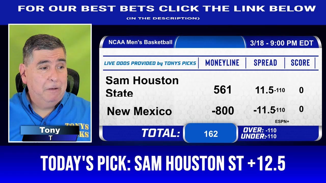 Live NBA NCAAB NHL Picks Tonys Picks Drive Thru Show 3-18-2026