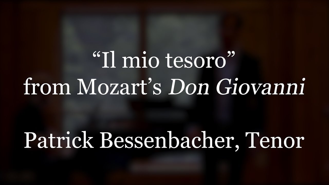 Excerpt from "Il mio tesoro" by W.A. Mozart