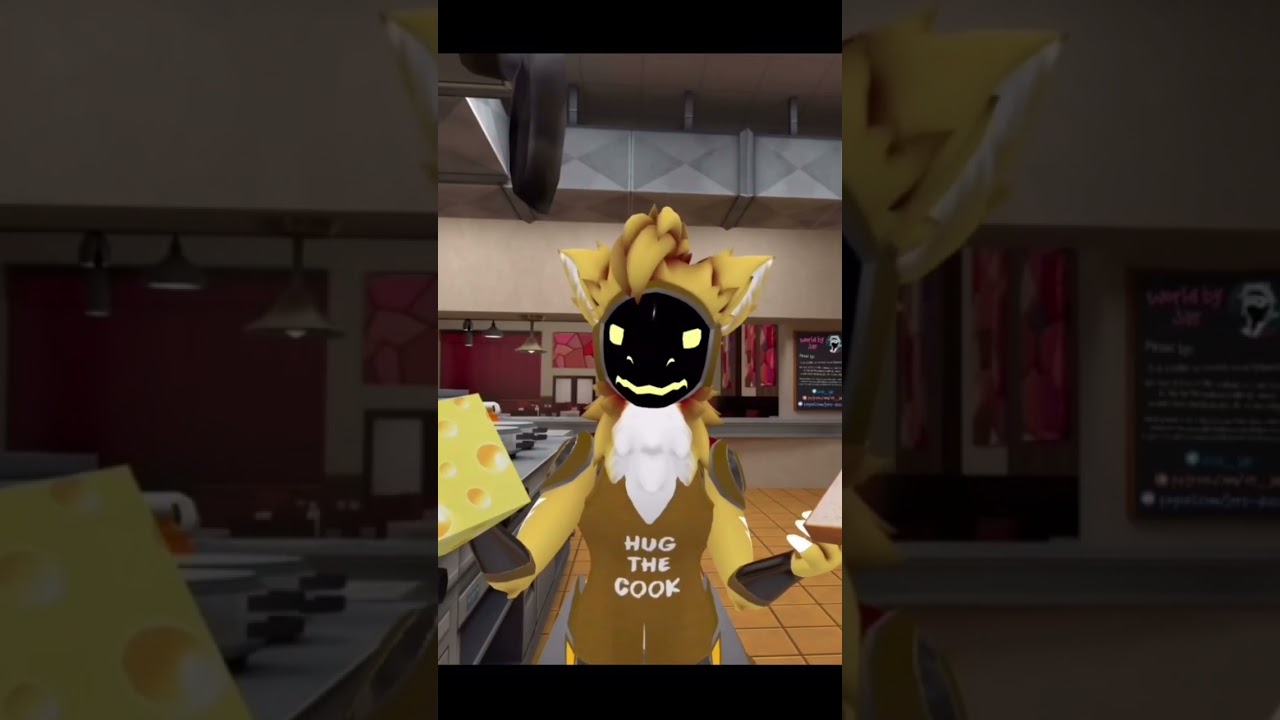 Grill cheese #half #random #vrchat #protogen #shorts #grillcheese #sandwich