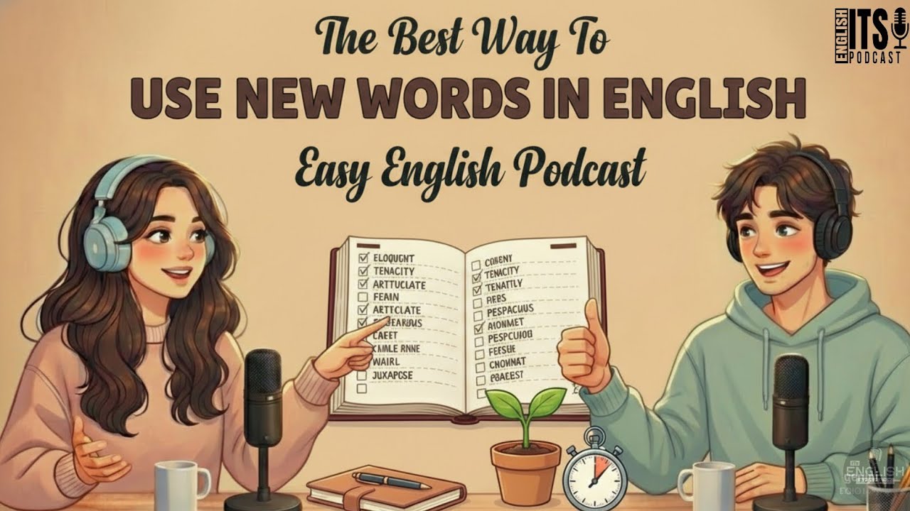 Easy English for Beginners | The Best Way to Use New Words in Real Life | English Podcast