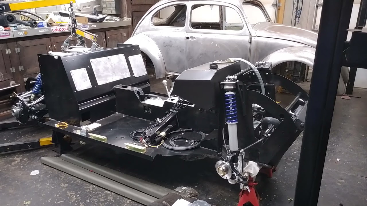 DownLow Performance Inc, V8 Stealth Beetle, 1958 VW Beetle V8, Mid Engine, twin turbo, 6 speed.