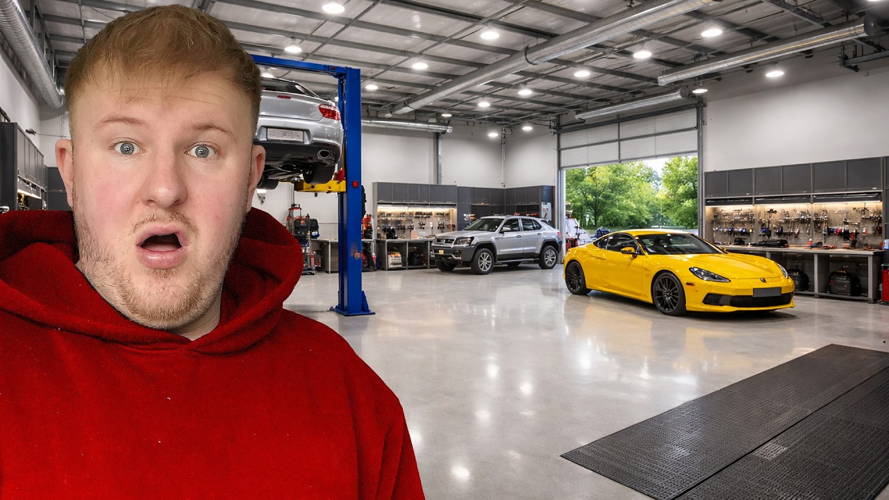 I MADE MY DREAM CAR WORKSHOP EVEN BIGGER