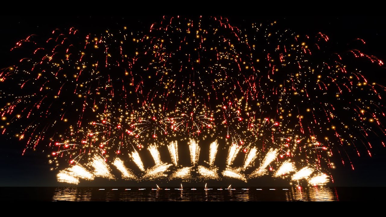 Britney Spears - Hit me baby one more time FWsim pyromusical show