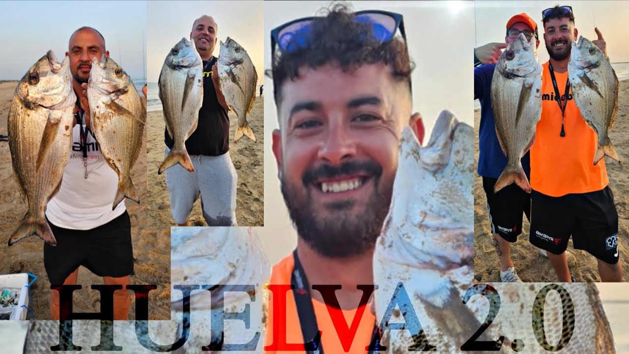 SURFCASTING EN MAZAGON, 2#fishing EN HUELVA..SURFCASTING GRANADA, MAÑANA TRANQUILA Y TARDE FRENETICA