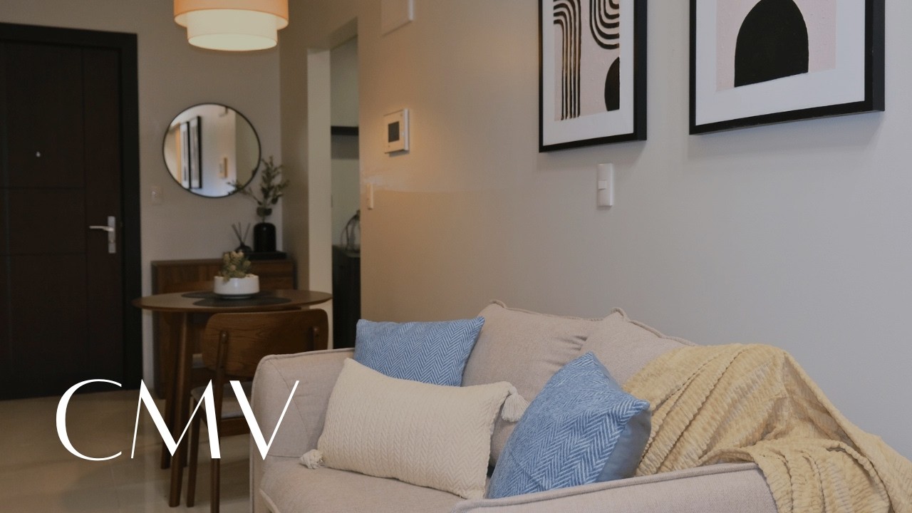 Modern Minimalist 1-Bedroom Condo Unit Interior Design | Uptown Parksuites, BGC