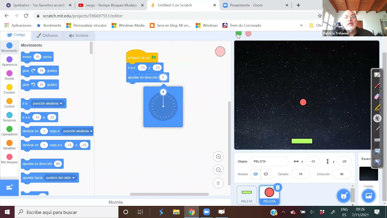 Programar juego Rompiendo Ladrillos. Parte 1.