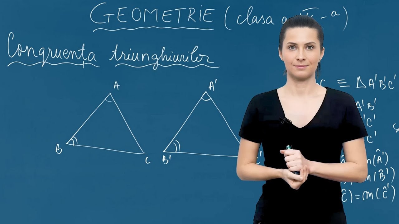 Congruența triunghiurilor - Matematică - Clasa a VI-a