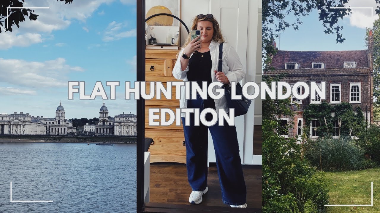 FLAT HUNTING IN LONDON 🔑🤍🏠