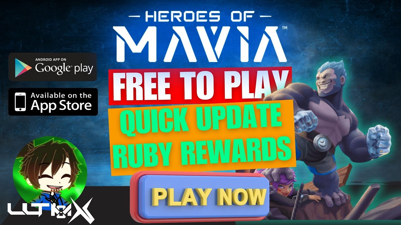 Heroes of Mavia Quick Update, Grind For Ruby Rewards: Play Now!!!