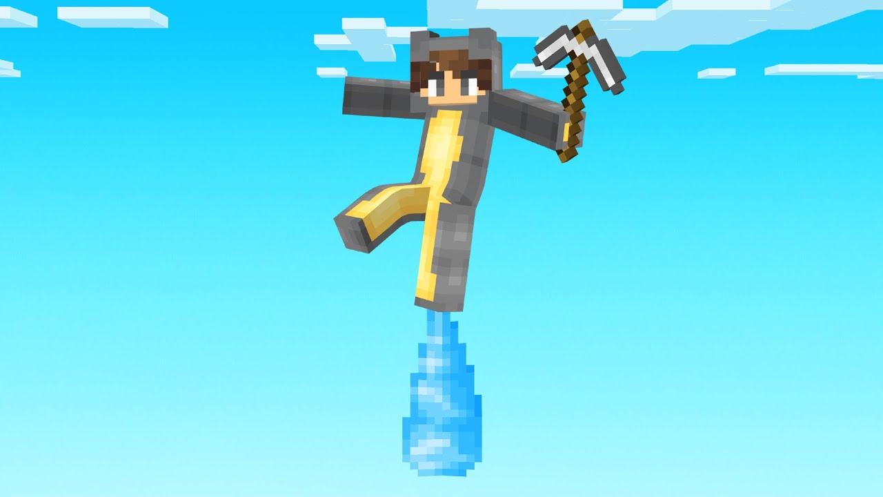 Minecraft ONE BLOCK On ICE SPIKE! (hardest challenge)