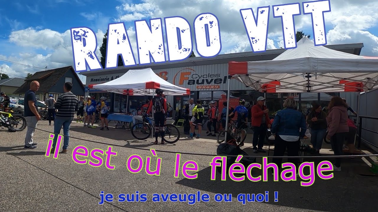 RANDO VTT Bernay (Menneval) organisé par le magasin cycles Fauvel 
