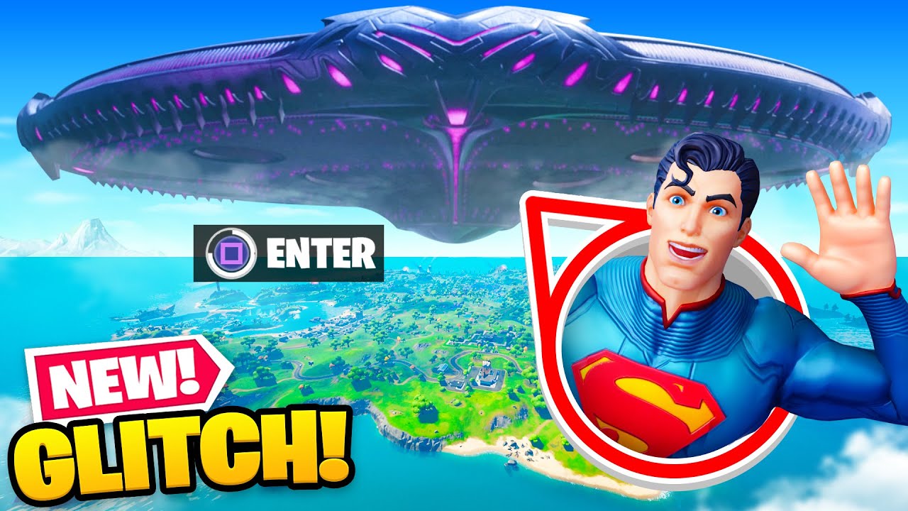 НОВЫЙ *СБОЙ* ВНУТРИ НЛО-корабля в Fortnite!