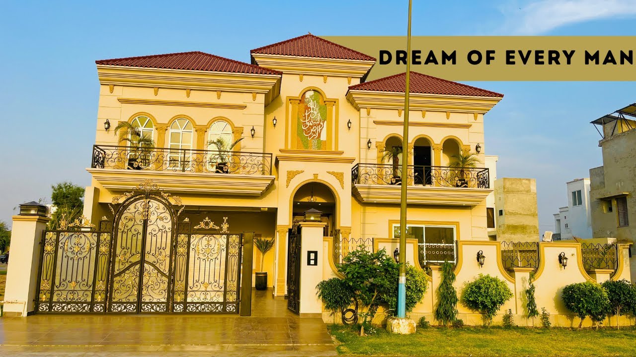 1 KANAL Most AFFORDABLE And Luxury Spanish Design House For Sale In Royal Orchard Multan