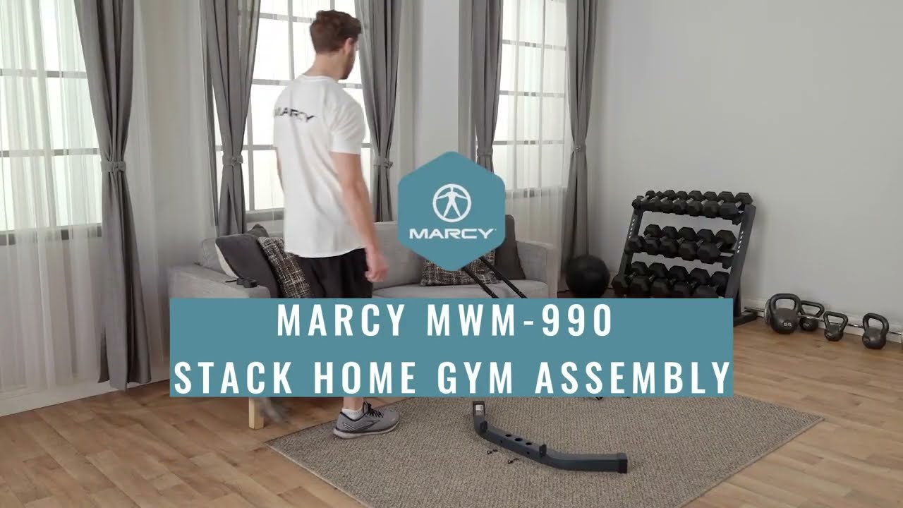 Marcy | 150lb Stack Weight Home Gym | Assembly | MWM-990