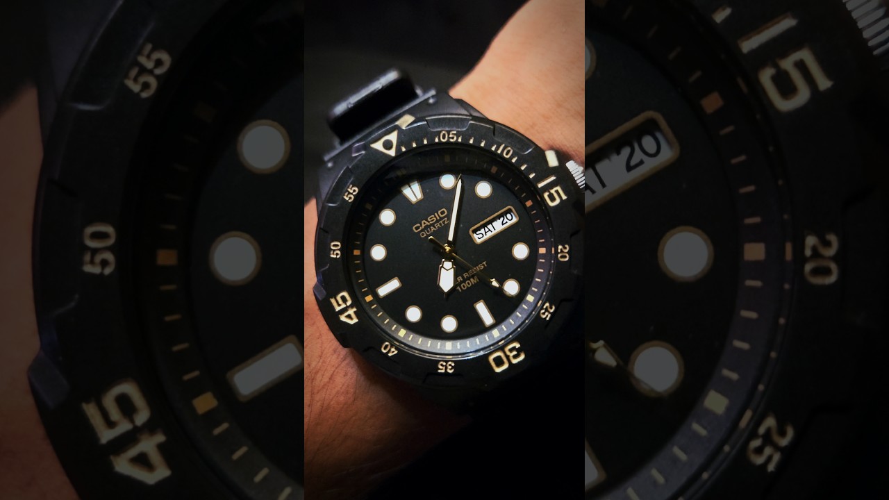 The Casio MRW200H |affordable diver watch under 900| Casio watches| Wristshot #casio