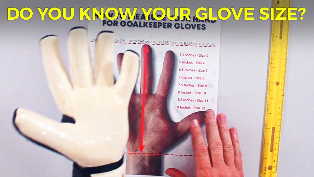 How To Measure and Size Goalkeeper Gloves 